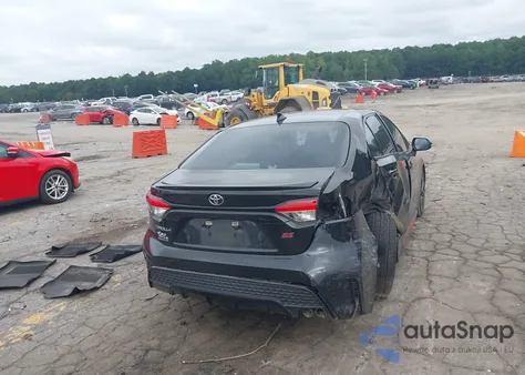 2020 Toyota Corolla Se from USA, damaged, VIN 5YFS4RCE2LP041636
